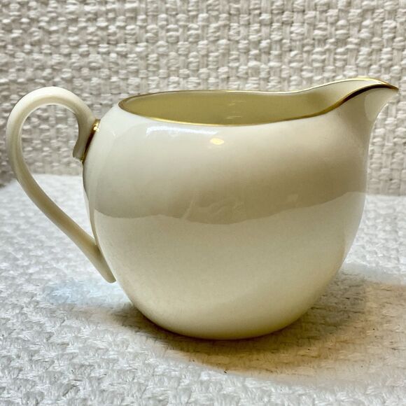 Vintage Retired Lenox China Westwind~(1)~ Creamer and Covered Sugar Bowl USA - Picture 10 of 14